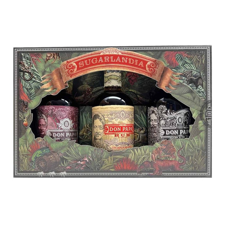 RUM DON PAPA LUXURY TRIPACK 3X20CL (1 pz) CONFEZIONE DA TRE BOTTIGLIE
